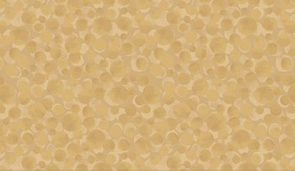 bumbleberries gold fabric