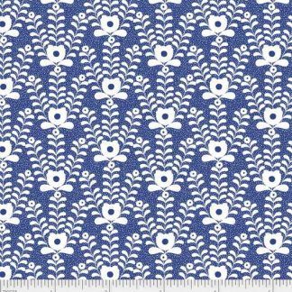 Bright blue Peppino fabric, Bright Qulting