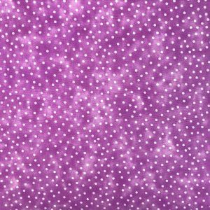 Craft Cotton Textured Spot Purple Orchid Fabric, Bright Quilting