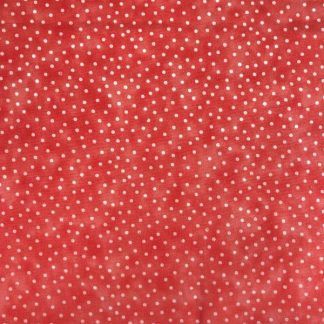 Craft Cotton Textured Spot Coral Fabric, Bright Quilting