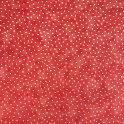 Craft Cotton Textured Spot Coral Fabric, Bright Quilting
