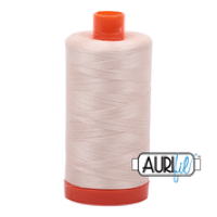 Aurifil 100% Cotton Thread 2000 Light Sand , Bright Quilting