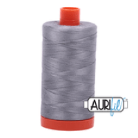 Aurifil 100% Cotton Thread 2605 Grey, Bright Quilting