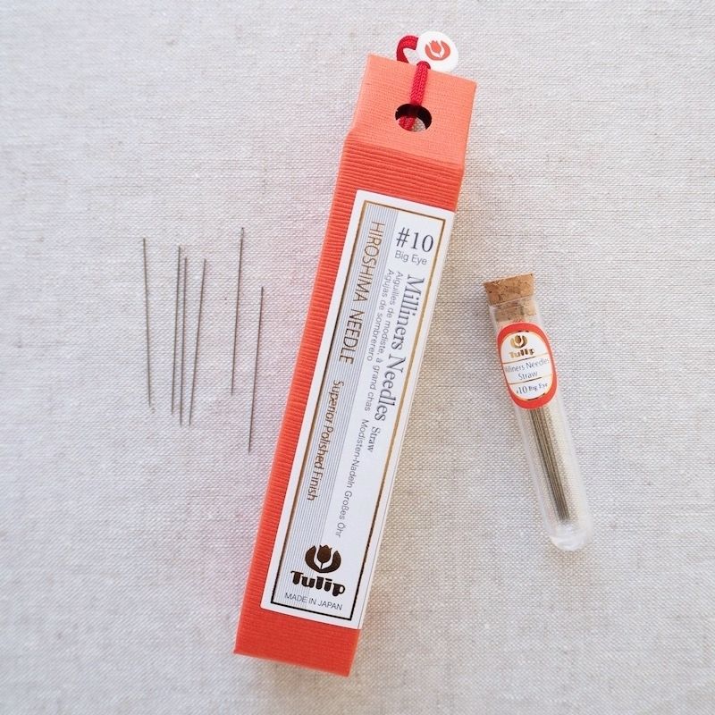Tulip Milliners Needles #10 Big Eye Pack of 6 TPST010 - Bright Quilting