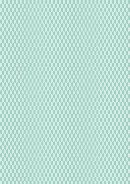 Lewis and Irene Geometrix Minty Half Hexi Fabric Bright Quilting