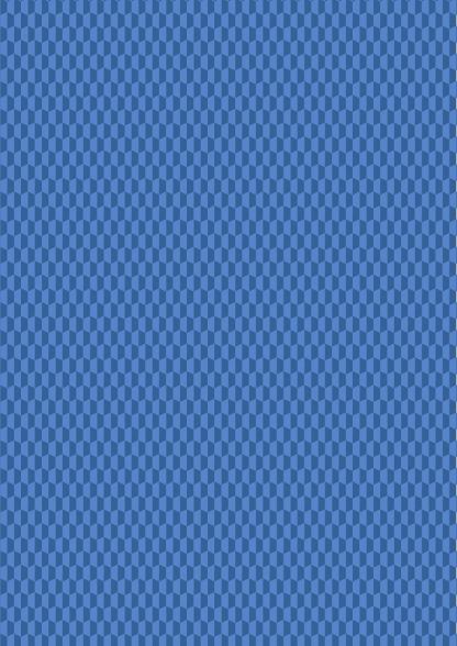 Lewis and Irene Geometrix Mid Blue Half Hexi Fabric Bright Quilting