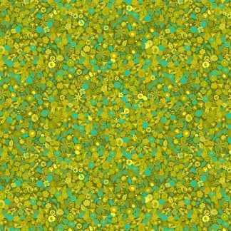 Alison Glass Sunprints 2021 fabrics Tuesday Moss Green Multicolour fabric Bright Quilting