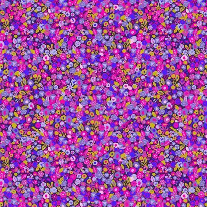 Alison Glass Sunprints 2021 fabrics Tuesday Foxglove Purple Multicolour fabric Bright Quilting