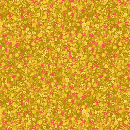 Alison Glass Sunprints 2021 fabrics Tuesday Sunflower Yellow Multicolour fabric Bright Quilting