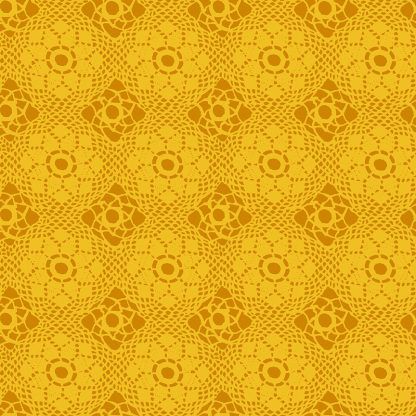 Alison Glass Sunprints 2021 fabrics Crochet Sunshine Yellow fabric Bright Quilting