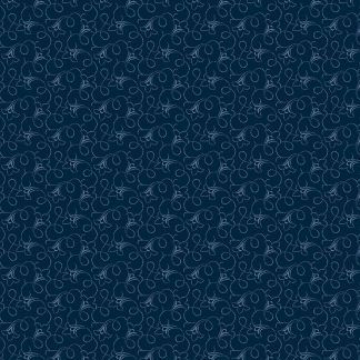 Andover Tonal Ditzy Blue Indigo Dark and Sky Blue Bright Quilting