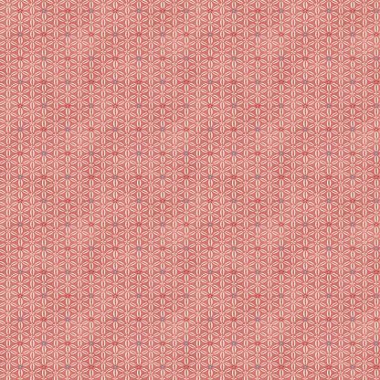 Makower Tranquillity Blossom Pink and White Background with Blue and Pink Flowers Bright Quilting
