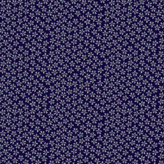 Makower Henna Dash Flower Lilac Bright Quilting