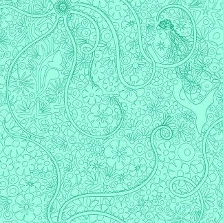 Alison Glass Luminance - Depths Mint Bright Quilting