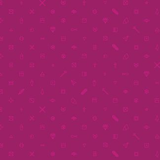 Alison Glass Luminance - Trinket Magenta Bright Quilting