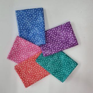 sewing fabrics, material online, quilting classes, longarm quilting rental, learn to quilt, sewing classes, spotty fabric, bright quilting