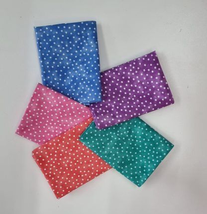 sewing fabrics, material online, quilting classes, longarm quilting rental, learn to quilt, sewing classes, spotty fabric, bright quilting