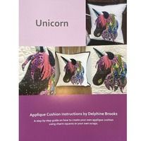 Delphine Brooks pattern - Unicorn - appliqué