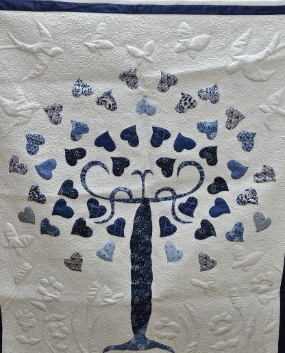Delphine Brooks Brensham tree of Life Quilt Pattern cover Bright Quilting
