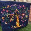 Delphine Brooks Tree of Life Quilt Pattern photos Bright Quilting