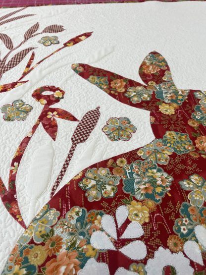 Delphine Brooks Year of the Rabbit Cushion photo Bright Quilting