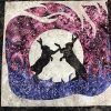 Delphine Brooks Fighting Hare's Cushion Pattern Photos Bright Quilting