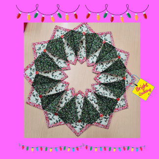 Fabric Christmas Wreath Workshop - Saturday 18th October 2025