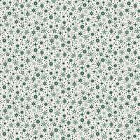 Green background with white Scandi Stars