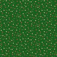 Green background with red and gold Stars