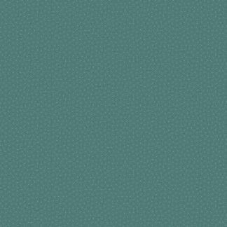 Makower Itsy Bits Teal (Sherpa) Trefoils