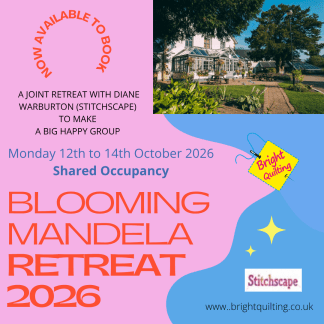 Blooming Mandela Patchwork and Quilting Retreat 2026 Shared Occupancy Room