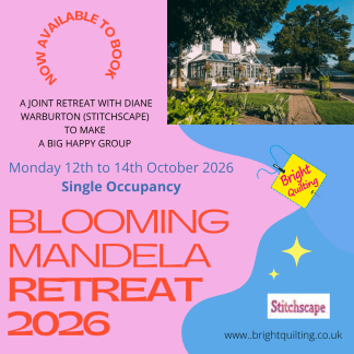 Blooming Mandela Patchwork and Quilting Retreat 2026 Single Occupancy Room