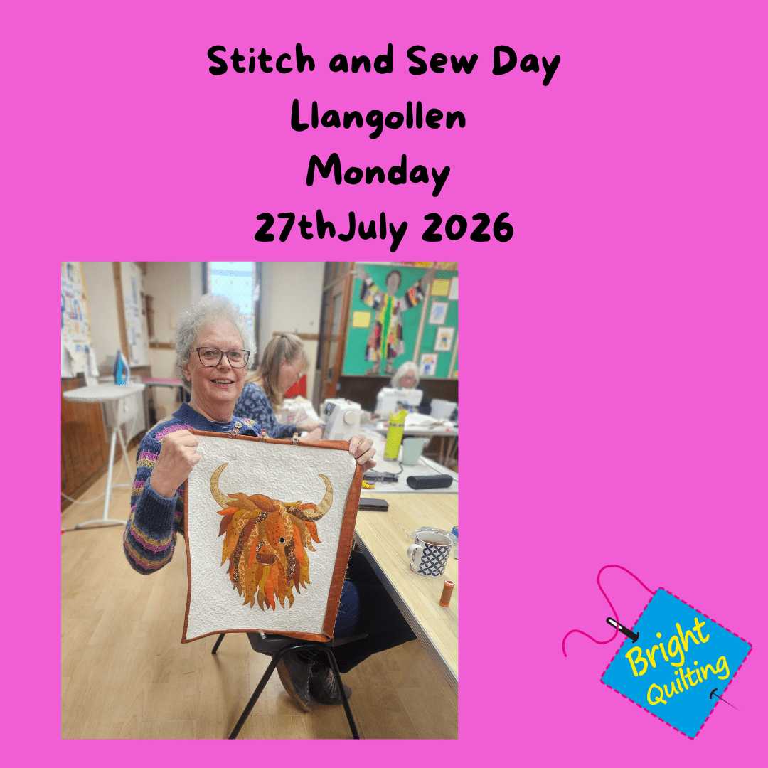 Come and sew with like minded people and build your skills