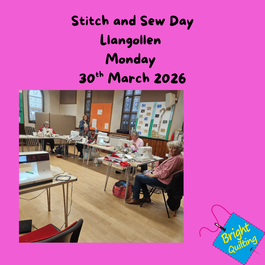 Come and sew with like minded people and build your skills
