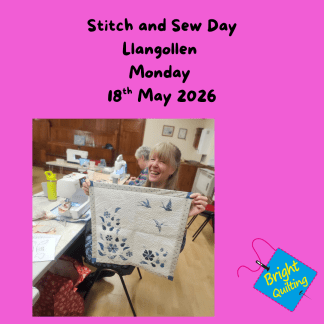 Come and sew with like minded people and build your skills