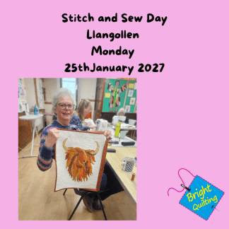 Stitch and Sew Day -  Monday 25th January 2027